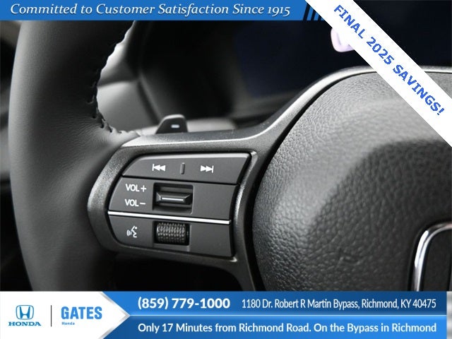 2025 Honda Accord Hybrid EX-L