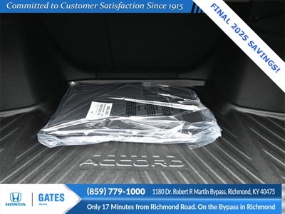 2025 Honda Accord Hybrid EX-L