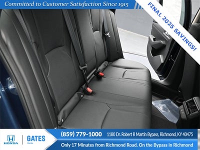 2025 Honda Accord Hybrid EX-L