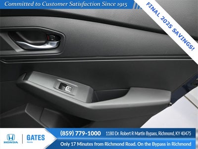 2025 Honda Accord Hybrid EX-L