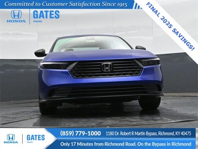 2025 Honda Accord Hybrid Sport-L