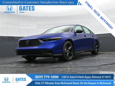 2025 Honda Accord Hybrid Sport-L