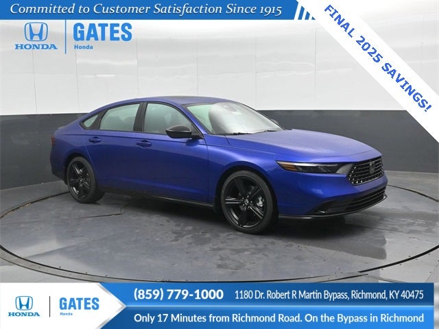 2025 Honda Accord Hybrid Sport-L