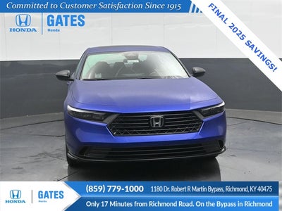 2025 Honda Accord Hybrid Sport-L