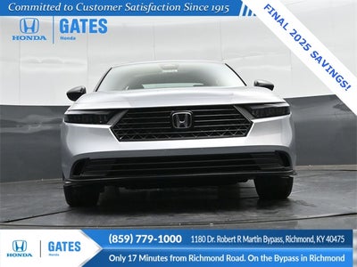 2025 Honda Accord Hybrid Sport-L
