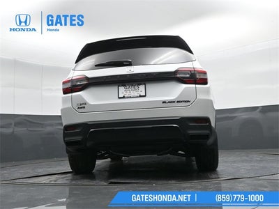 2026 Honda Pilot Black Edition