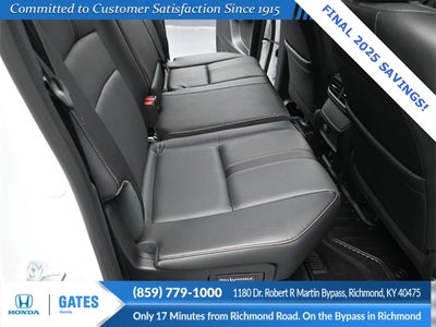 2025 Honda Ridgeline TrailSport