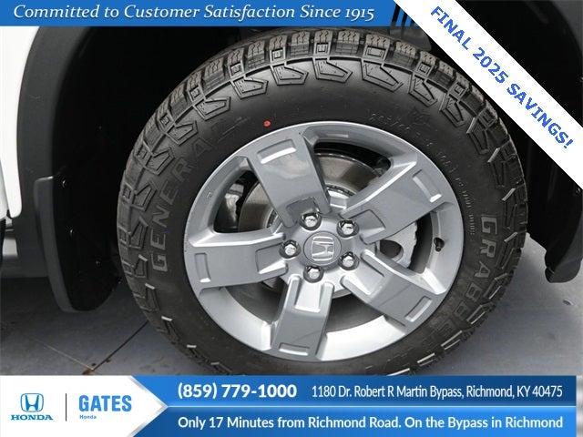 2025 Honda Ridgeline TrailSport