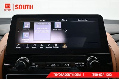 2024 INFINITI QX80 Sensory
