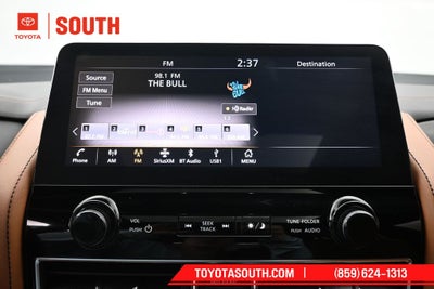 2024 INFINITI QX80 Sensory