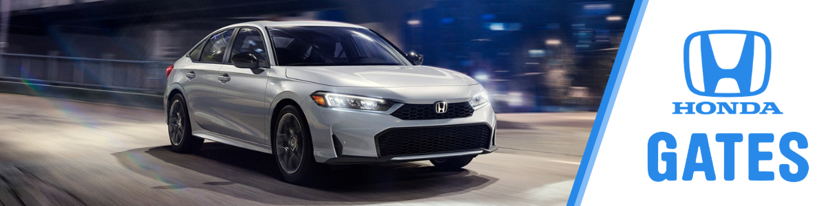Honda Civic sedans at Gates Honda, serving Mount Sterling, Kentucky