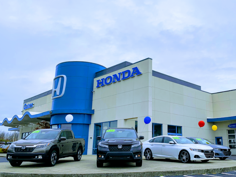 Gates Honda dealership on Dr. Robert R Martin Bypass in Richmond, Kentucky