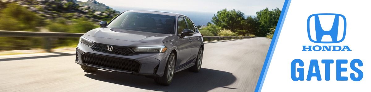 Honda Civic sedans at Gates Honda, serving Nicholasville, Kentucky