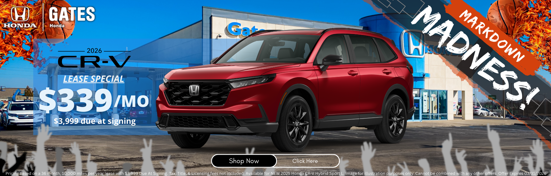 The new CR-V at Gates Honda in Richmond, KY