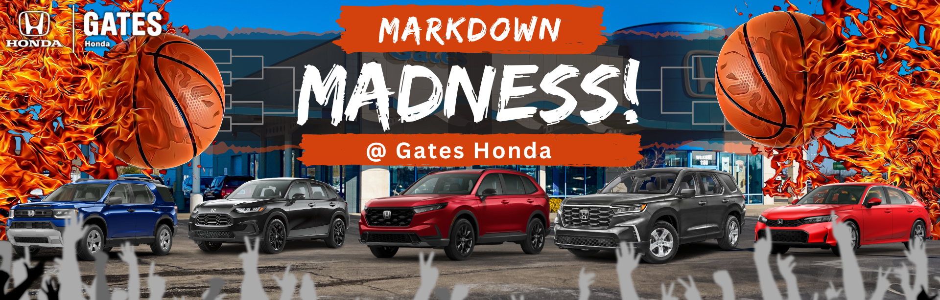 Markdown Madness at Gates Honda!