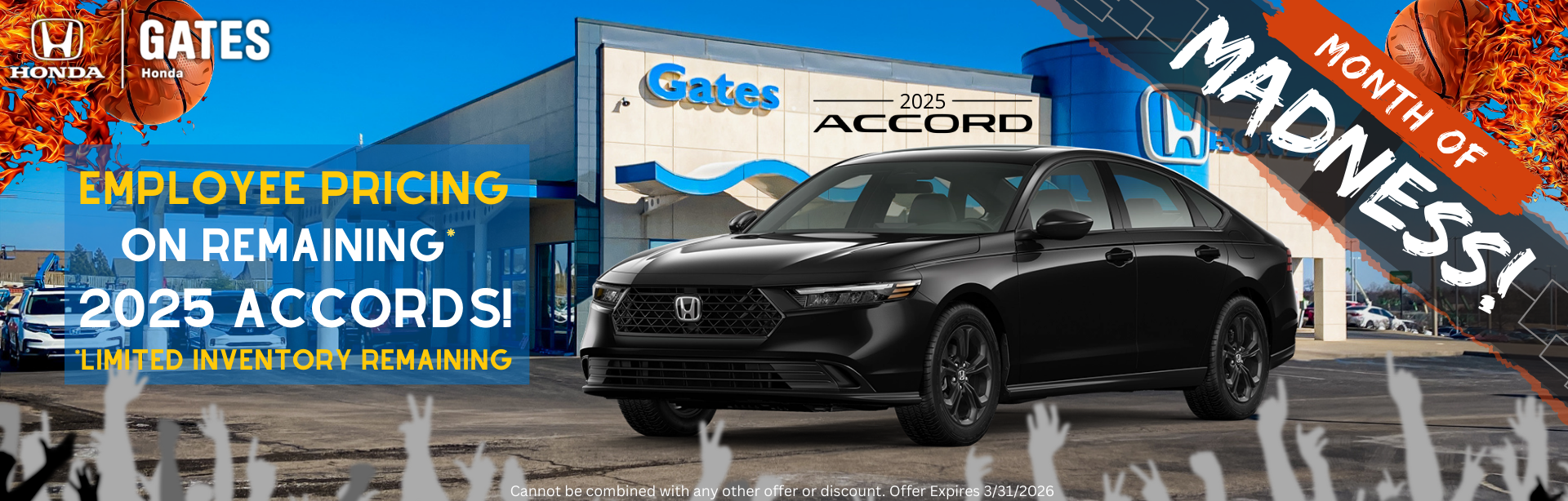 Markdown Madness at Gates Honda!