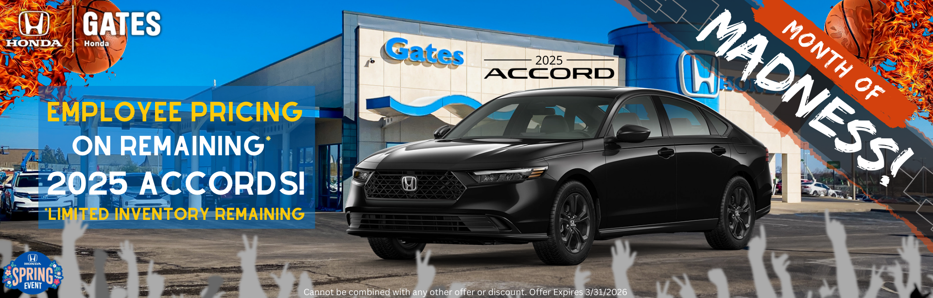 Markdown Madness at Gates Honda!