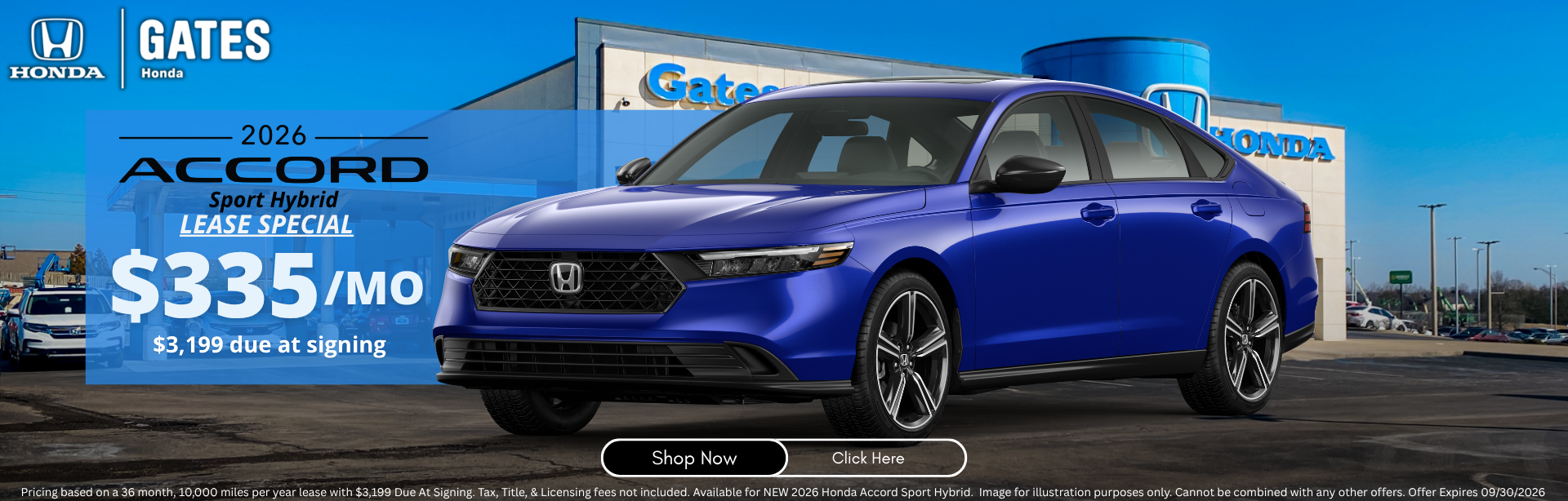 The New Accord Sport Hybrid at Gates Honda