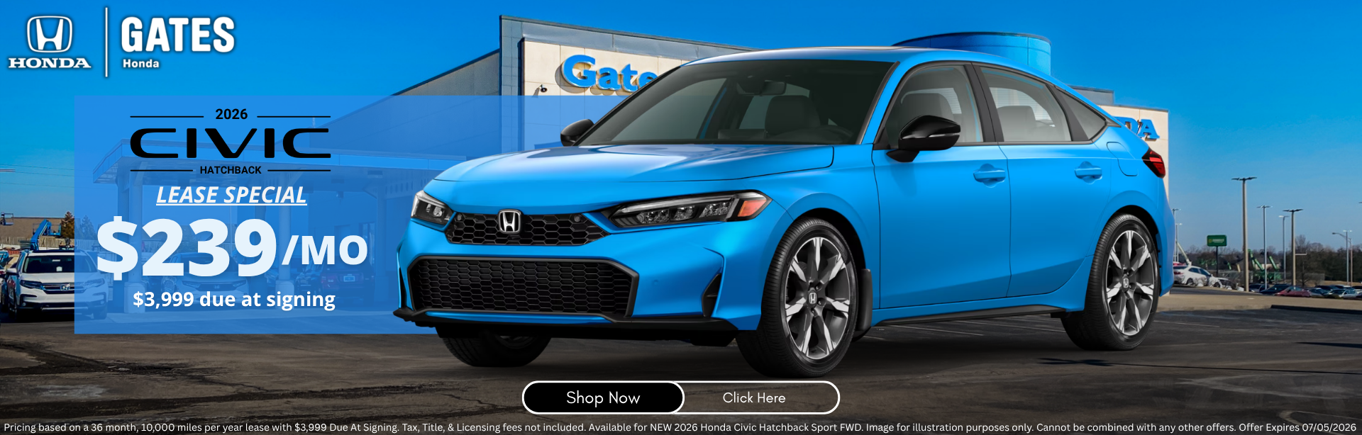 The Civic at Gates Honda