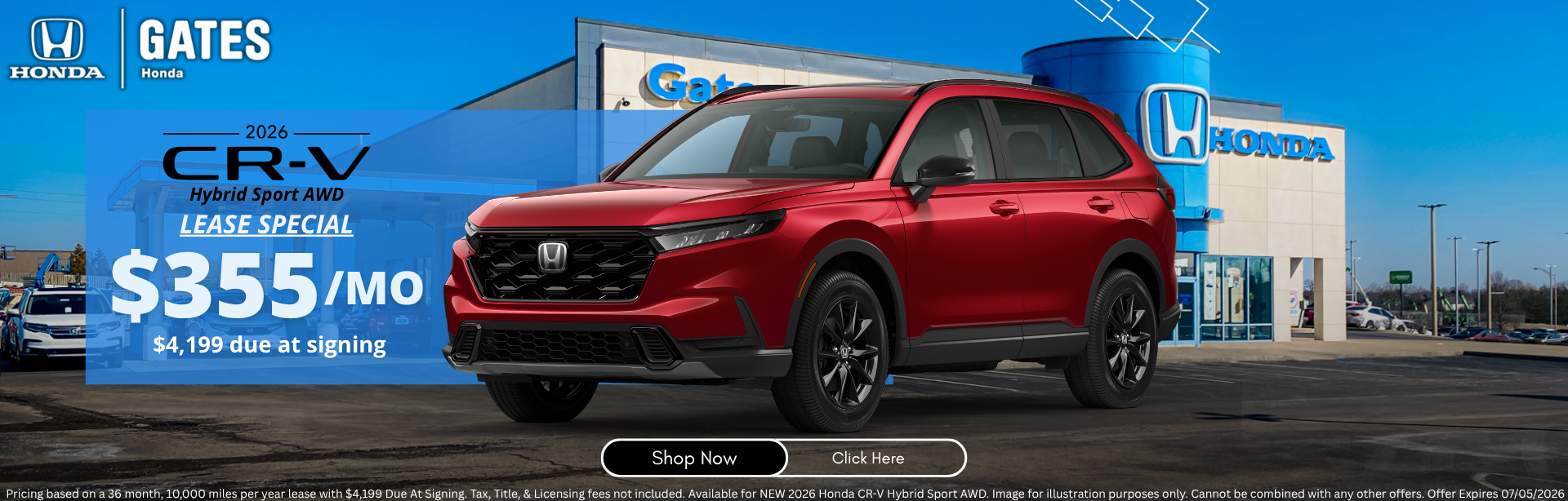 The CR-V at Gates Honda
